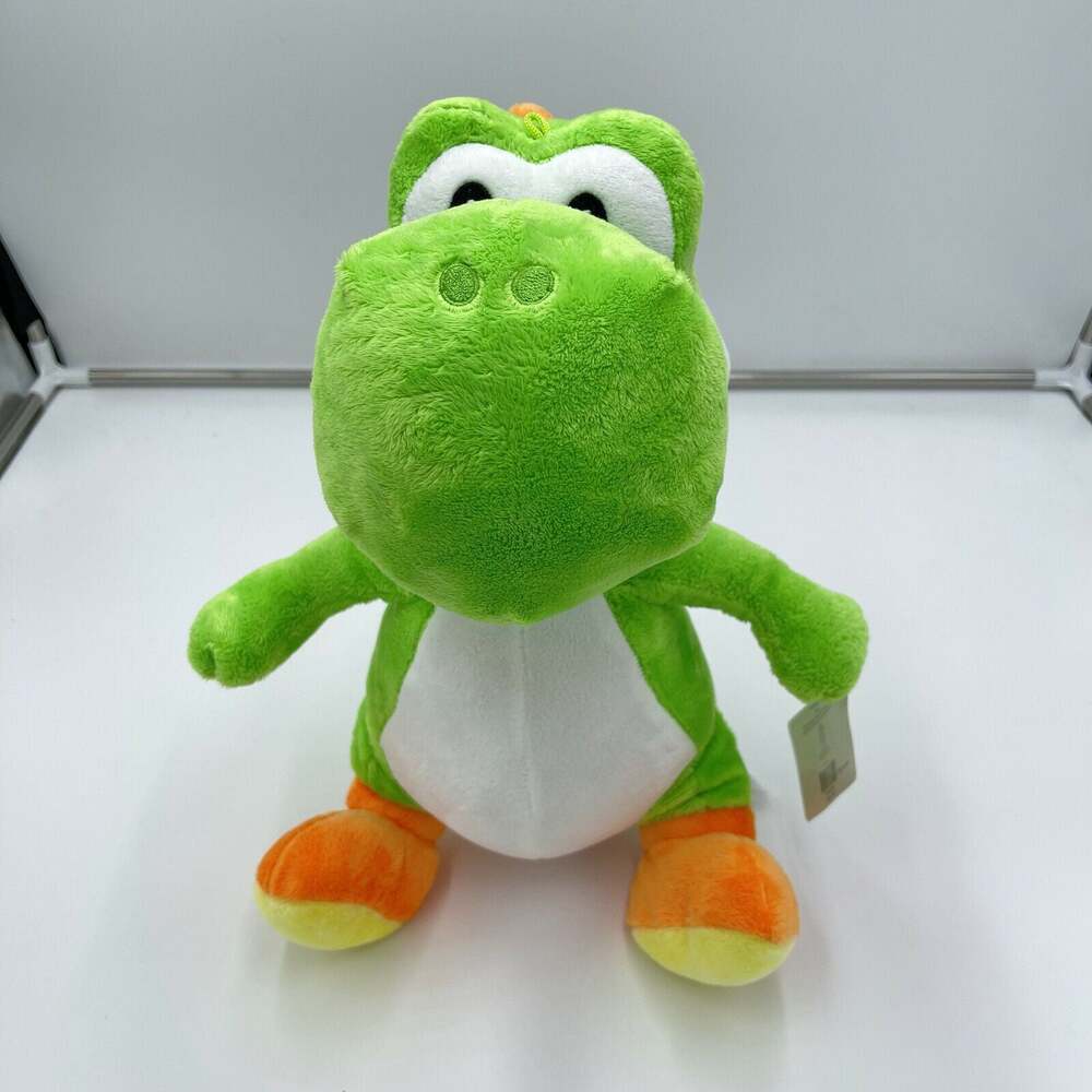 Super Mario World Green Yoshi Soft 15" Plush NWT